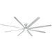 Modern Forms Fans - FR-W1805-120L27-TT - 120"Ceiling Fan - Hydra - Titanium Silver