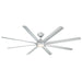 Modern Forms Fans - FR-W1805-96L-27-TT - 96"Ceiling Fan - Hydra - Titanium Silver