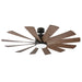 Modern Forms Fans - FR-W1815-60L27OBDW - 60"Ceiling Fan - Windflower - Oil Rubbed Bronze/Dark Walnut
