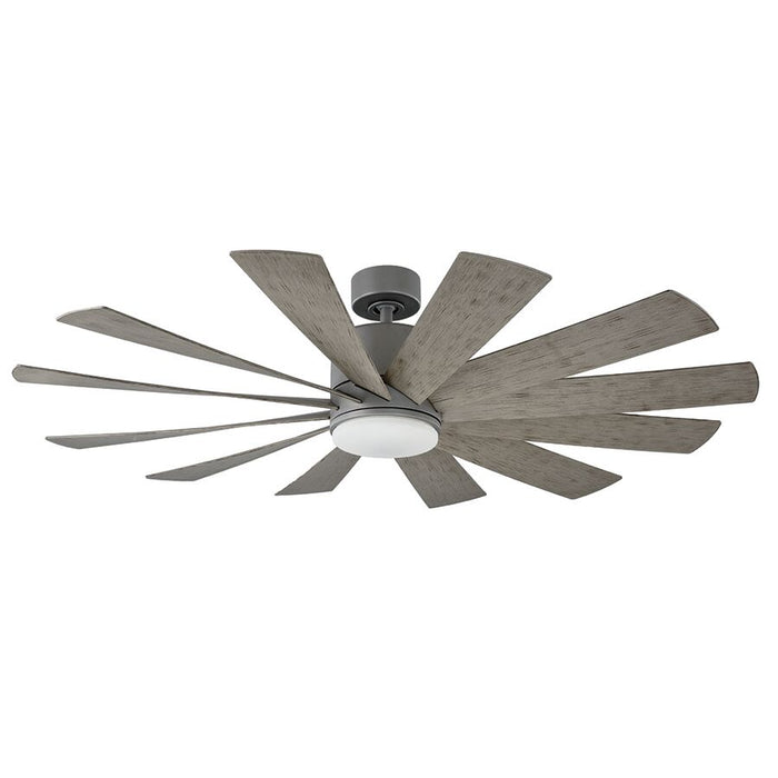 Modern Forms Fans - FR-W1815-60L35GHWG - 60"Ceiling Fan - Windflower - Graphite/Weathered Gray