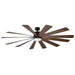 Modern Forms Fans - FR-W1815-80L27OBDW - 80"Ceiling Fan - Windflower - Oil Rubbed Bronze/Dark Walnut