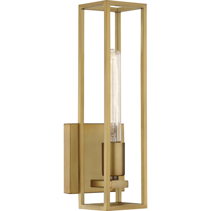 Quoizel - LGN8605WS - One Light Bath - Leighton - Weathered Brass