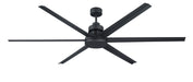 Craftmade - MND72FB6 - 72"Ceiling Fan - Mondo 72" Indoor/Outdoor - Flat Black