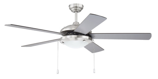 Craftmade - NIK52BNK5 - 52"Ceiling Fan - Nikia - Brushed Polished Nickel