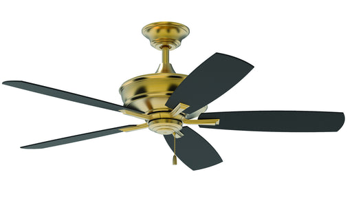 Craftmade - SLN56SB5 - 56"Ceiling Fan - Sloan 56" - Satin Brass