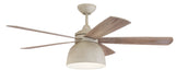 Craftmade - VEN52CW5 - 52"Ceiling Fan - Ventura - Cottage White