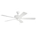 Kichler - 330015WH - 52"Ceiling Fan - Basics Pro Patio - White