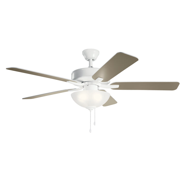 Kichler - 330017WH - 52"Ceiling Fan - Basics Pro Select - White