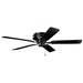 Kichler - 330021SBK - 52"Ceiling Fan - Basics Pro Legacy Patio - Satin Black