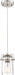 Nuvo Lighting - 60-6736 - One Light Mini Pendant - Antebellum - Brushed Nickel / Clear Glass