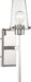 Nuvo Lighting - 60-6678 - One Light Wall Sconce - Rector - Polished Nickel / Clear Seeded Glass