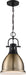 Nuvo Lighting - 60-6753 - One Light Pendant - Watson - Matte Black / Burnished Brass