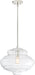 Nuvo Lighting - 60-6769 - One Light Pendant - Storrier - Polished Nickel / Clear Glass