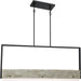 Nuvo Lighting - 62-1553 - LED Island Pendant - Alta - Black / Gray Wood