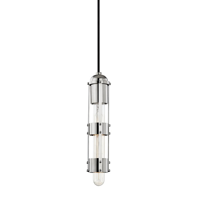 Mitzi - H272701-PN - One Light Pendant - Violet - Polished Nickel
