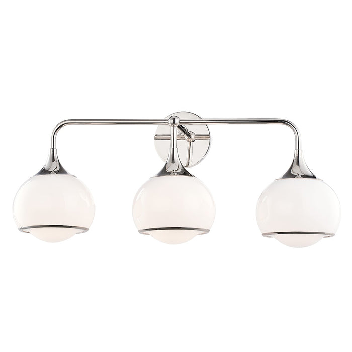 Mitzi - H281303-PN - Three Light Bath and Vanity - Reese - Polished Nickel