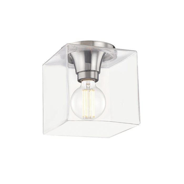Mitzi - H284501SQS-PN - One Light Flush Mount - Grace - Polished Nickel