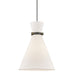 Mitzi - H294701L-AGB/BK - One Light Pendant - Julia - Aged Brass/Black