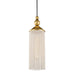 Mitzi - H300701-GL/WH - One Light Pendant - Scarlett - Gold Leaf/White
