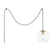 Mitzi - HL270701L-AGB - One Light Pendant - Margot - Aged Brass