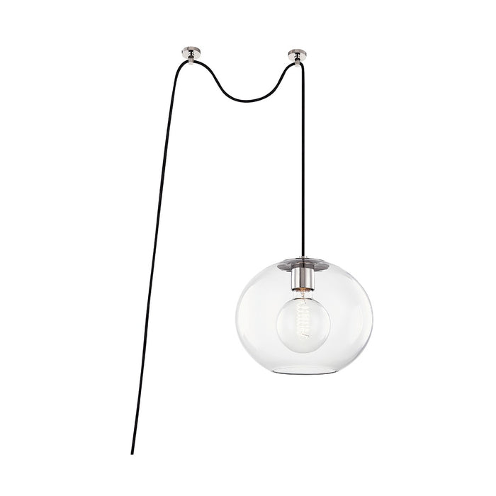 Mitzi - HL270701L-PN - One Light Pendant - Margot - Polished Nickel