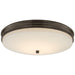 Visual Comfort Signature - CHC 4603BZ-WG - LED Flush Mount - Launceton - Bronze