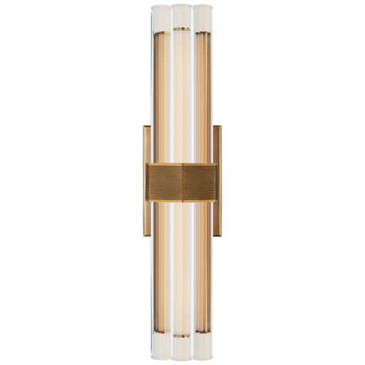 Visual Comfort Signature - LR 2909HAB-CG - LED Wall Sconce - Fascio - Hand-Rubbed Antique Brass