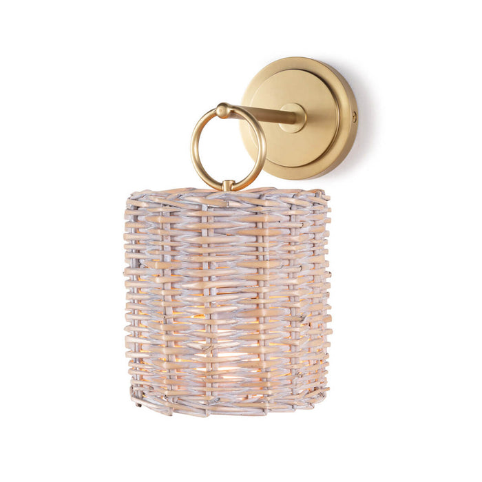 Regina Andrew - 15-1102NB - One Light Wall Sconce - Nantucket - Natural Brass