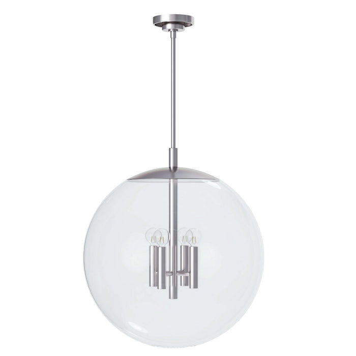 Regina Andrew - 16-1248PN - Four Light Chandelier - Cafe - Polished Nickel