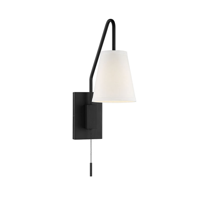 Savoy House - 9-0900CP-1-89 - One Light Wall Sconce - Owen - Matte Black