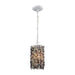 ELK Home - 65340/1-LA - One Light Mini Pendant - Agate Stones - Off White