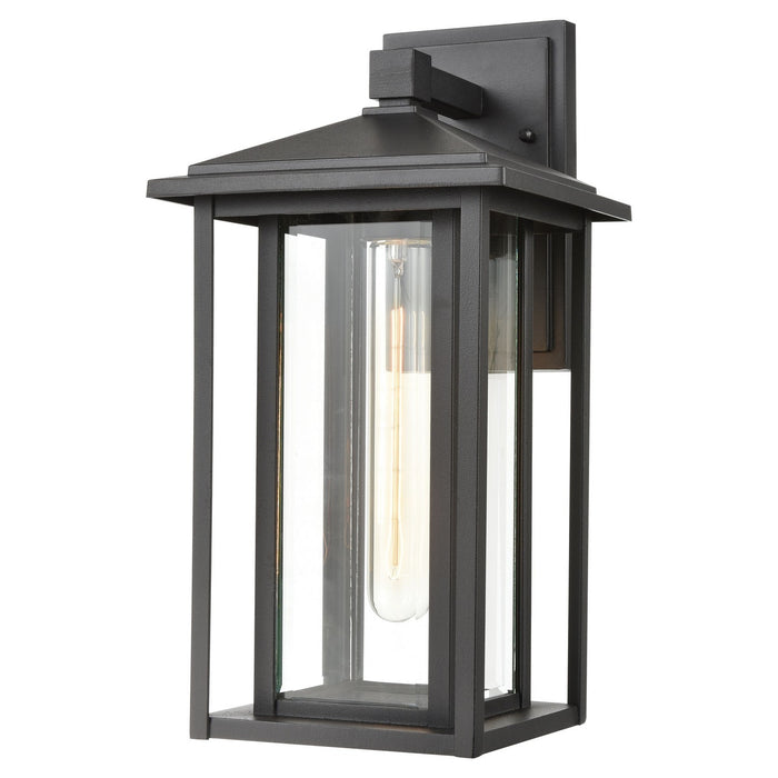 ELK Home - 87133/1 - One Light Outdoor Wall Sconce - Solitude - Matte Black