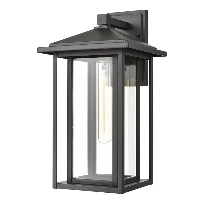 ELK Home - 87134/1 - One Light Outdoor Wall Sconce - Solitude - Matte Black