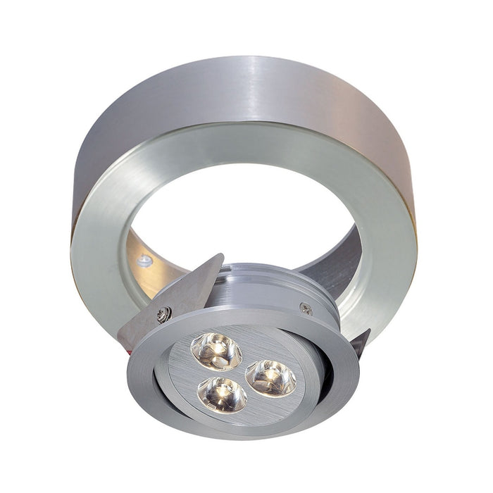 ELK Home - WLC141-N-98 - Collar Three Light Conversion Ring for J-Box - Tiro - Brushed Aluminum