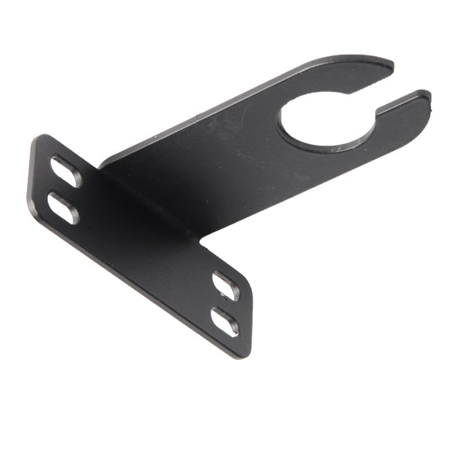 W.A.C. Lighting - 5000-GM-BK - Gutter Mount Bracket - 5000 - Black on Stainless Steel