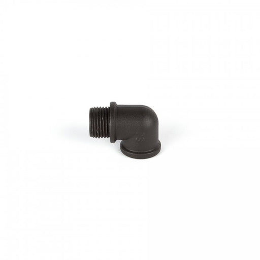 W.A.C. Lighting - 5000-LCO-BK - Rod L-Coupler - 5000 - Black on Brass