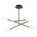 W.A.C. Lighting - PD-55906-BK/AB - LED Pendant - Houdini - Black/Aged Brass
