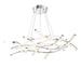 W.A.C. Lighting - PD-60944-CH - LED Chandelier - Divergence - Chrome