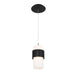 W.A.C. Lighting - PD-68909-BK - LED Pendant - Banded - Black