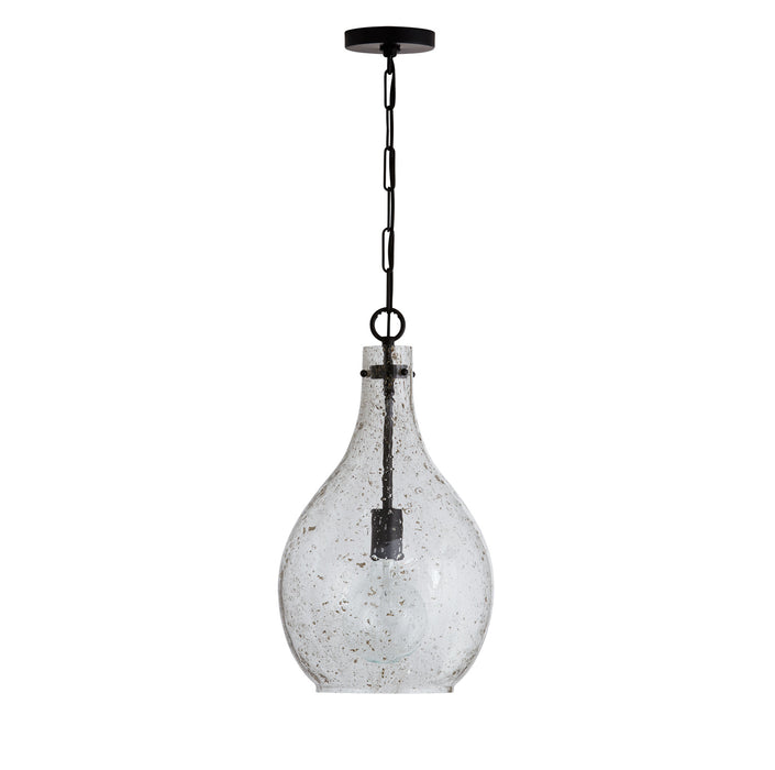 Capital Lighting - 333813MB-472 - One Light Pendant - Rabun - Matte Black