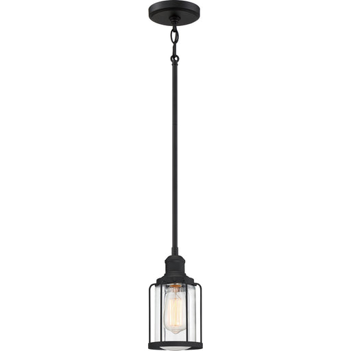 Quoizel - LUD1505EK - One Light Mini Pendant - Ludlow - Earth Black