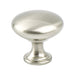 Euro Moderno Brushed Nickel Knob