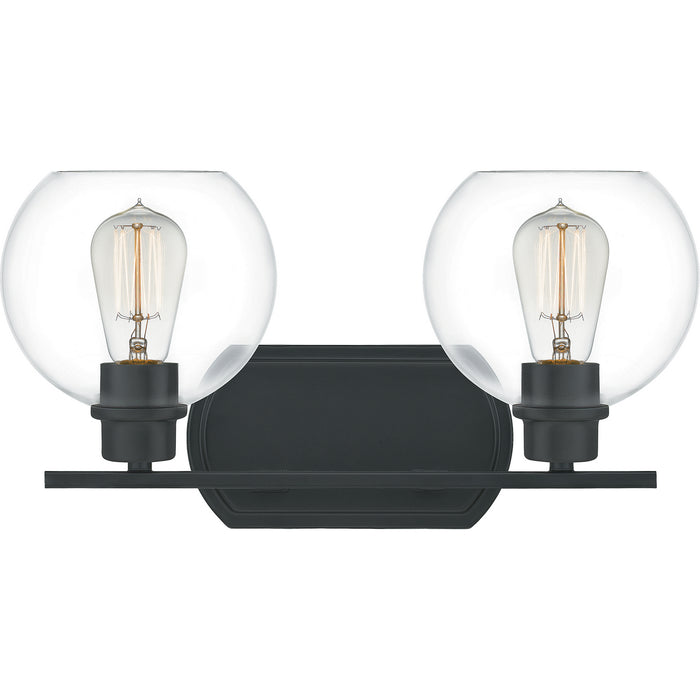 Quoizel - PRUC8617MBK - Two Light Bath - Pruitt - Matte Black