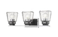 Z-Lite - 474-3V-CH-MB - Three Light Vanity - Jackson - Chrome / Matte Black