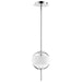 Cyan - 10048 - LED Pendant - Polished Nickel