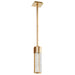 Cyan - 10067 - LED Pendant - Aged Brass