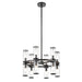 Alora - CH309066UBCG - 12 Light Chandelier - Revolve - Clear Glass/Urban Bronze