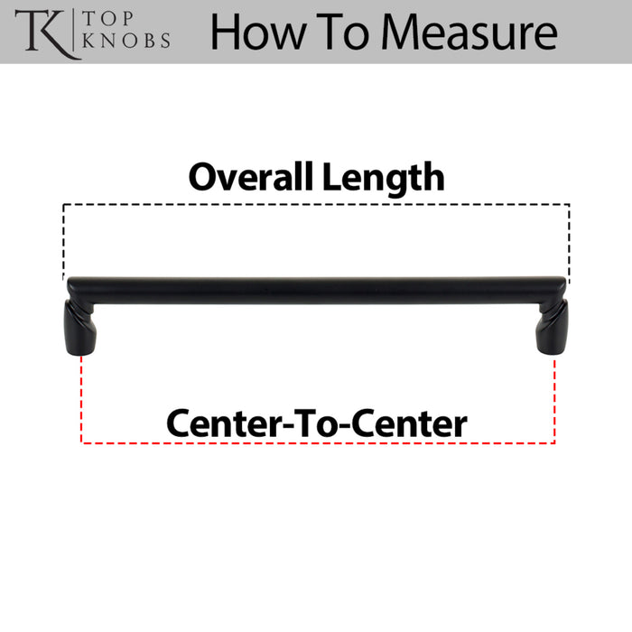 Top Knobs Florham 12" Center to Center Appliance Pull