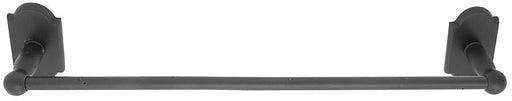 Emtek Bronze Sgl Towel Bar 24", #1 Rosette