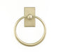 Emtek Bronze Towel Ring 6-1/2", #3 Rosette